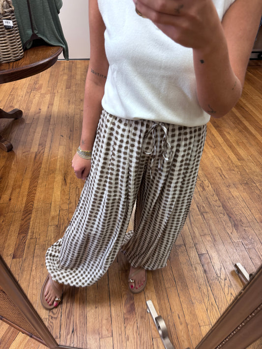 Mocha Harem Pants