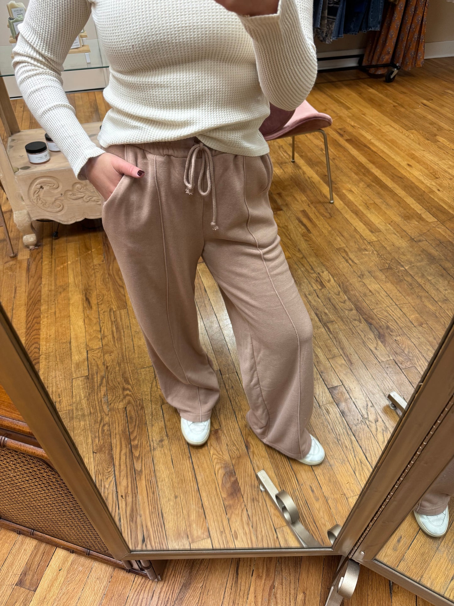 Pintuck Comfy Pants