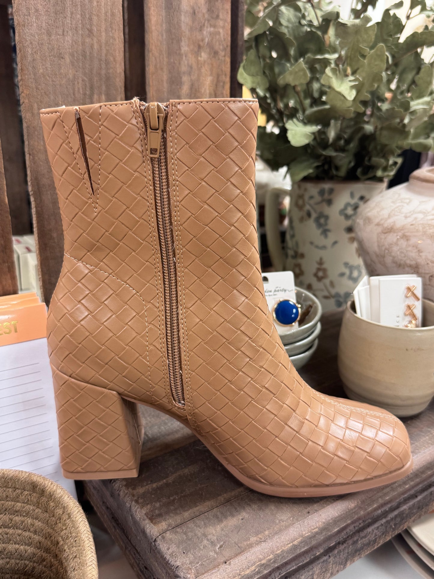 Demi Woven Boots
