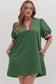 Puff Sleeve Mini Dress