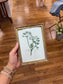 Botanical Artwork 5x7