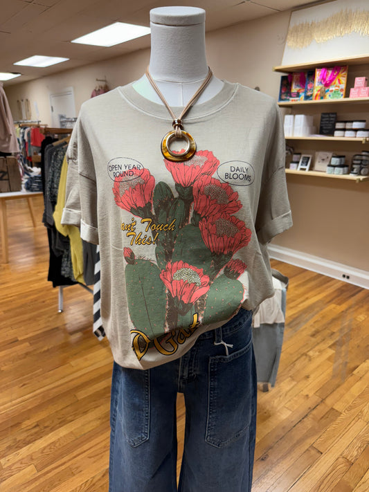 Desert Gardens Boyfriend Tee