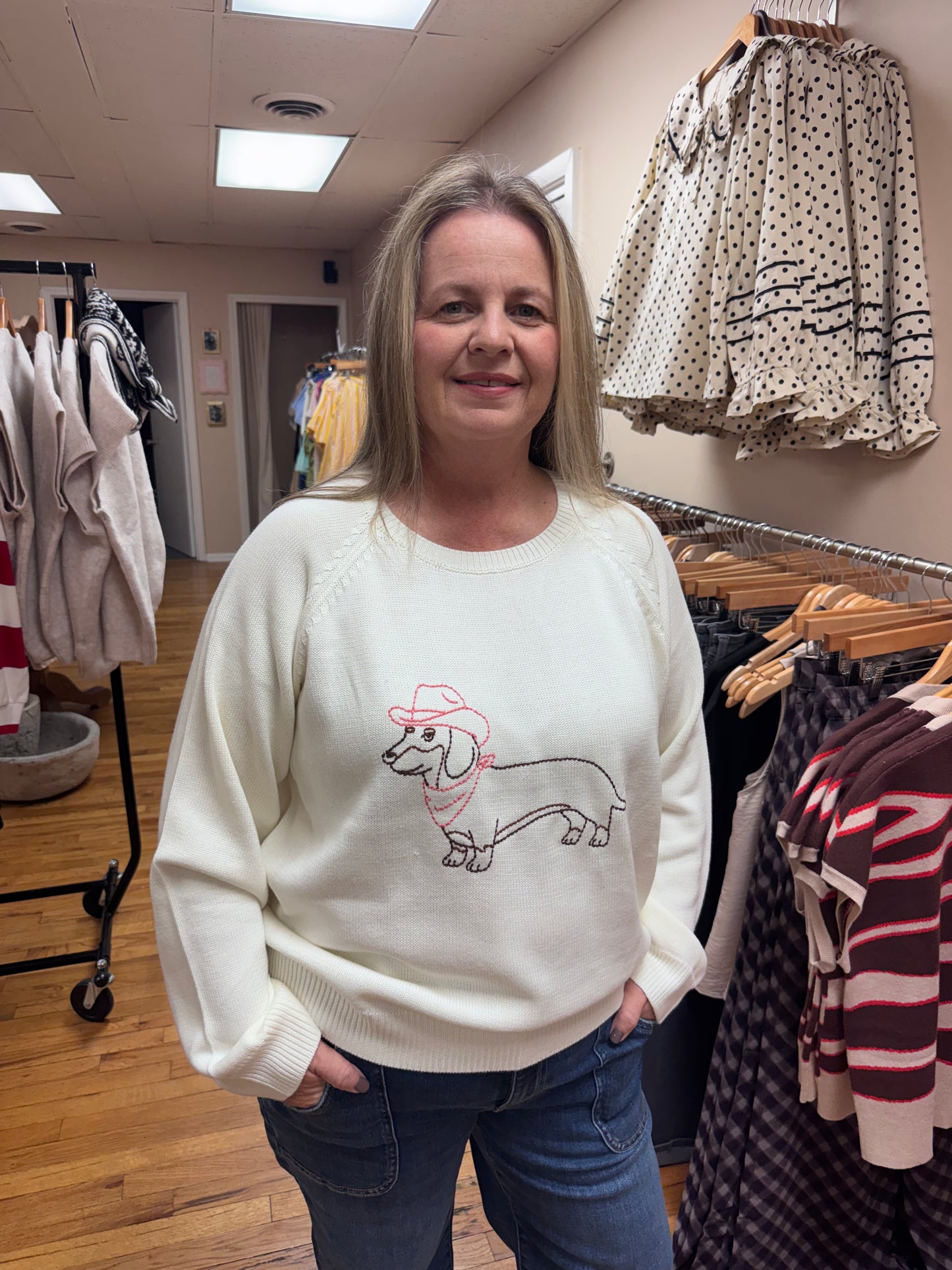 Yeehaw Dog Sweater