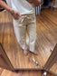 Jenni Striped Barrel Jeans