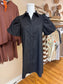 Puff Sleeve Shift Dress