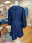 Navy Peter Pan Collar Dress