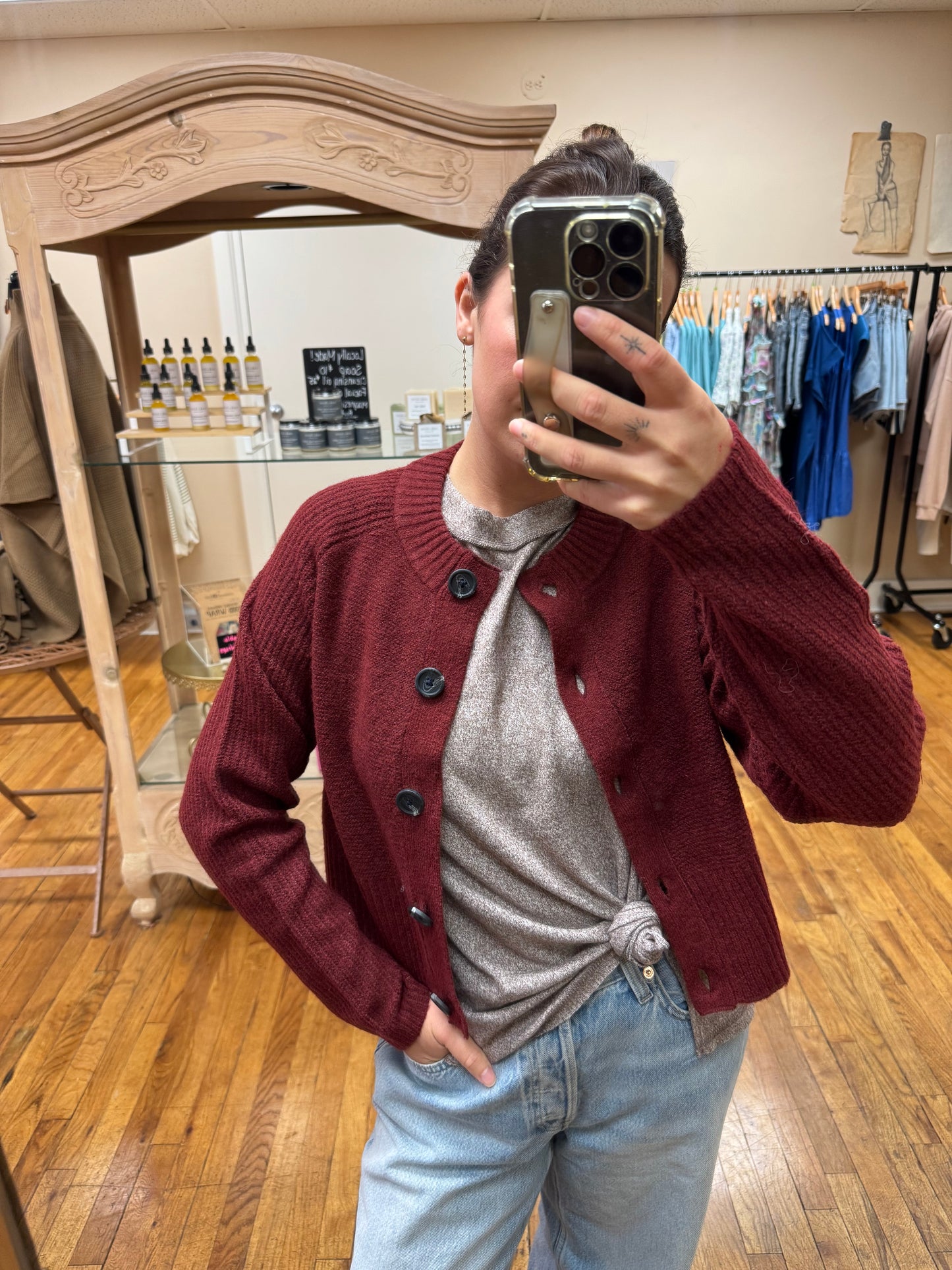 Soft Reverse Seam Tee