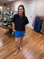 Black Cotton Blouse