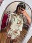 Floral Sweatshirt Top