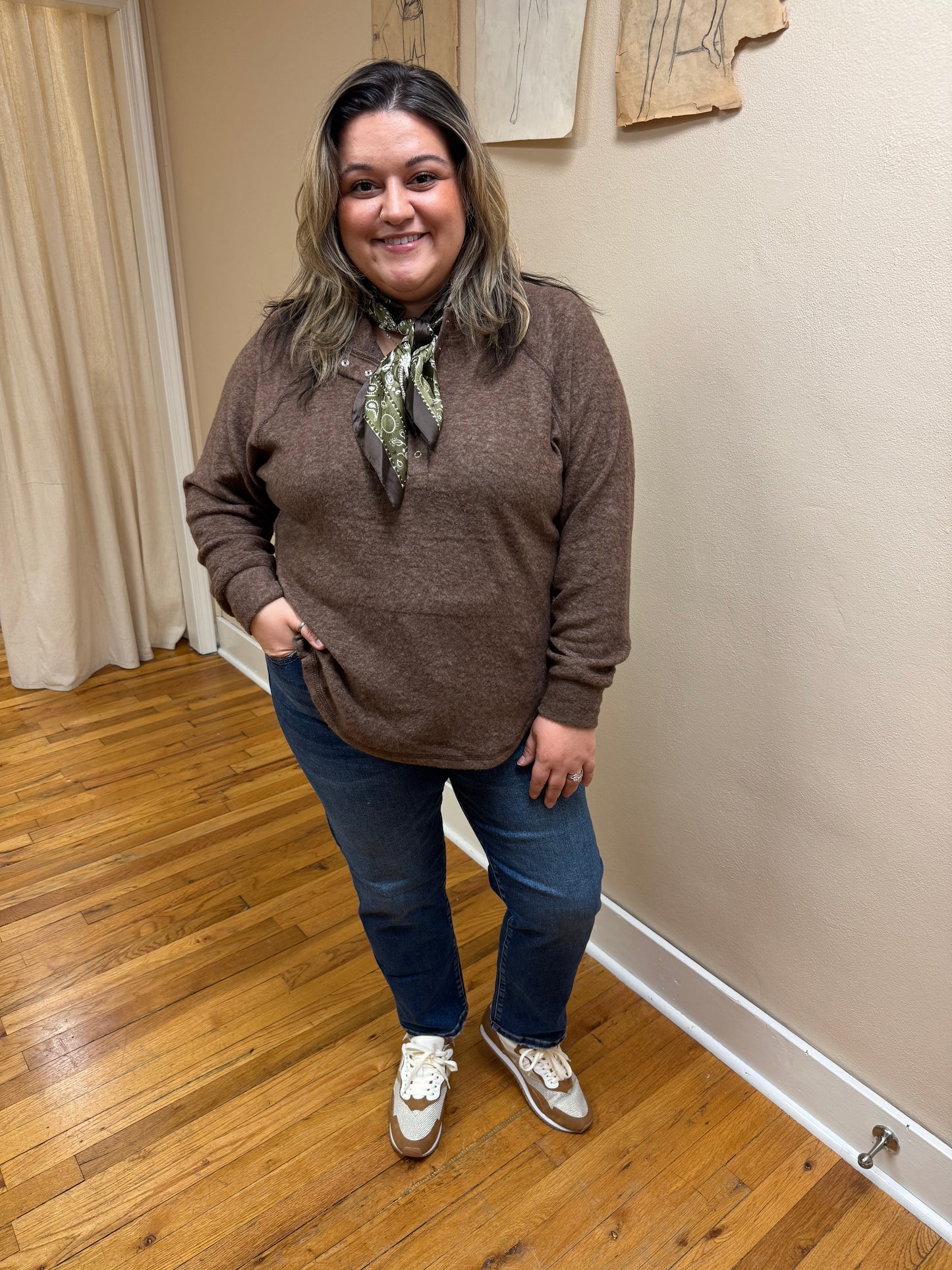 Plus Cropped Straight Leg Jeans