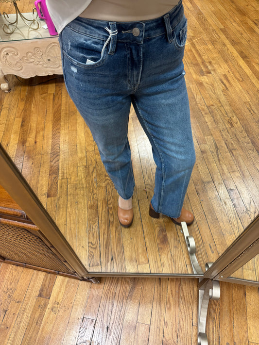 Kassia Ankle Straight Jeans