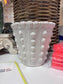 Cream Dot Planter