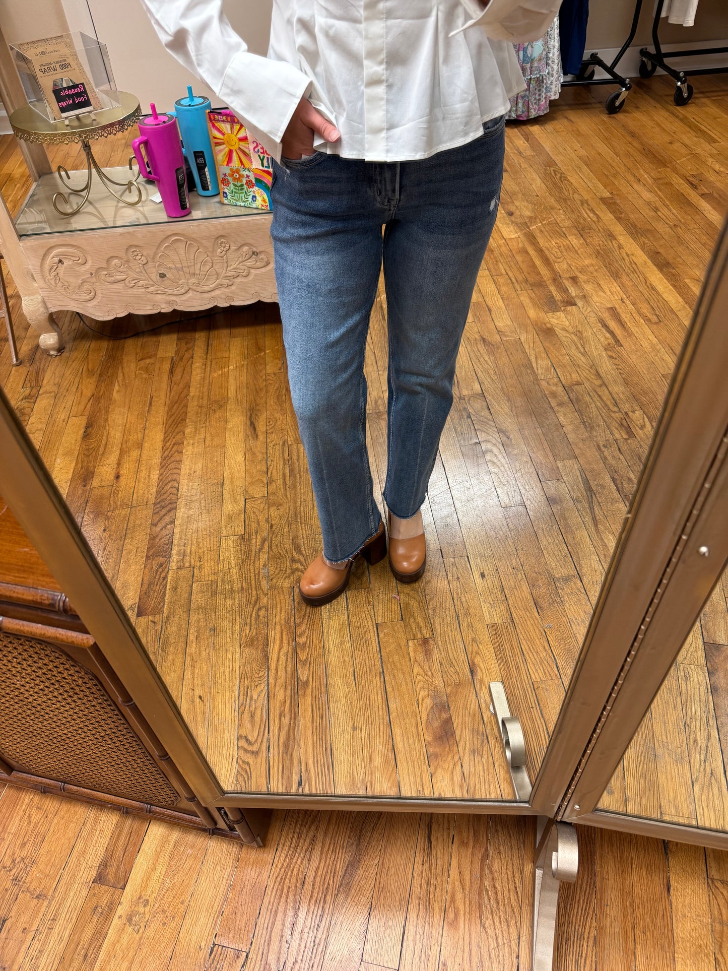 Kassia Ankle Straight Jeans