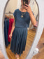 Satin Skirt Set