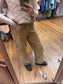 Camel Corduroy Barrel Pants