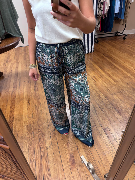 Printed Boho Pants