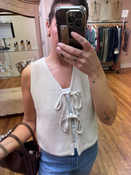 Double Tie Vest