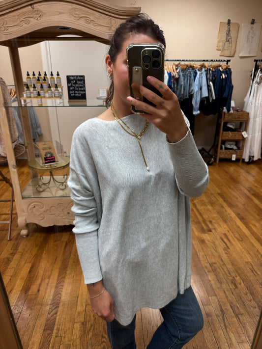 Heather Gray Tunic