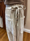 Sand Striped Cargo Pants