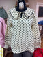 Ivory Polka Dot Blouse