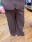 Brown Sweater Pants