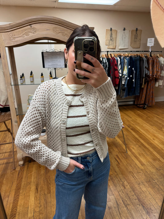 Loose Knit Cardigan