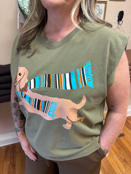 Army Green Doxie Tank