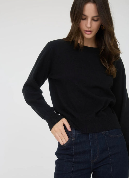 Black Crew Neck Sweater