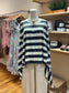 Smoke Striped Tunic Top