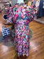 Vibrant Watercolor Dress