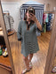 Collared Striped Dress