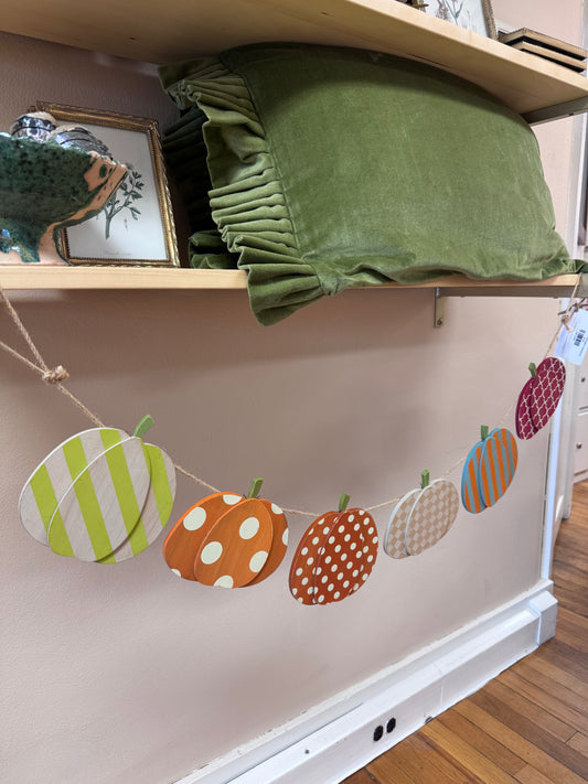 Whimsical Pumpkin Garland