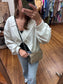 Snake & Chain Leather Crossbody