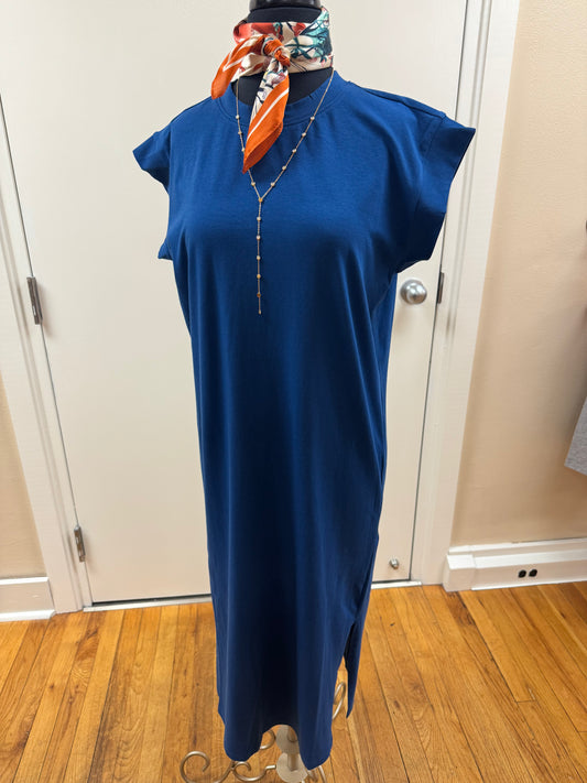 Navy Midi Dress
