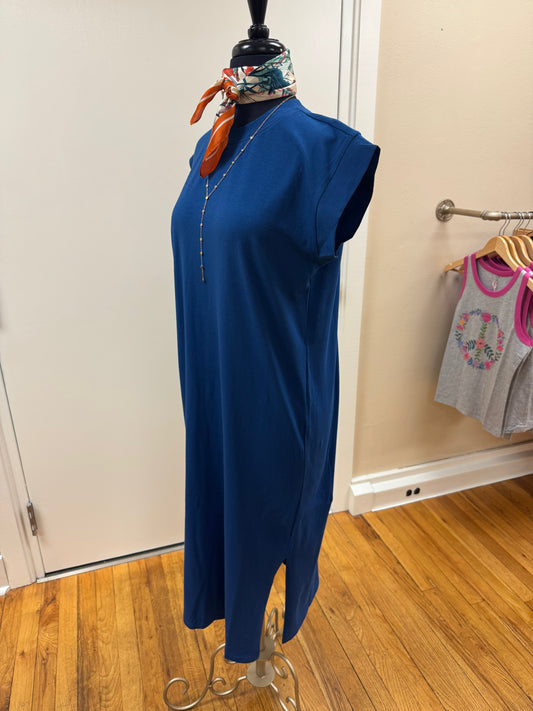 Navy Midi Dress