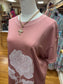 Dusty Rose Boyfriend Tee