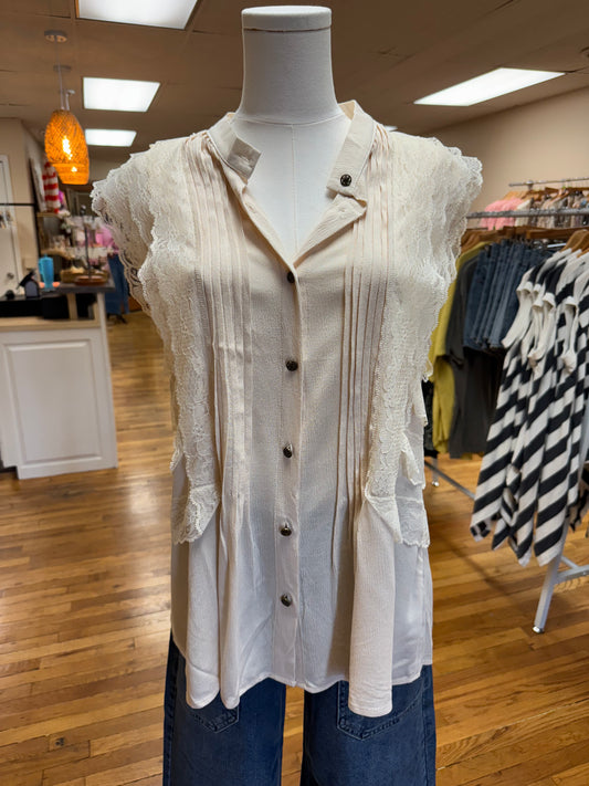 Charlotte Beige Blouse