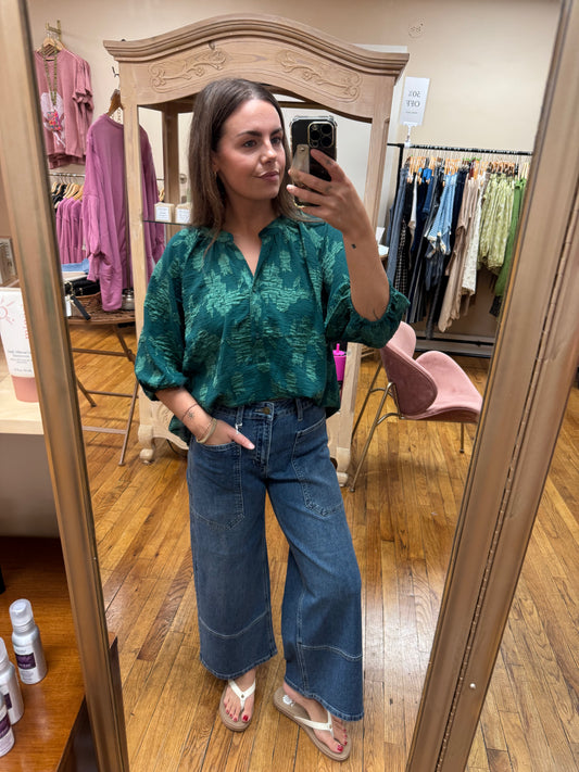 Hunter V Neck Blouse