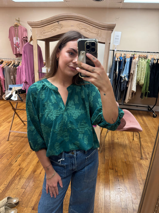 Hunter V Neck Blouse