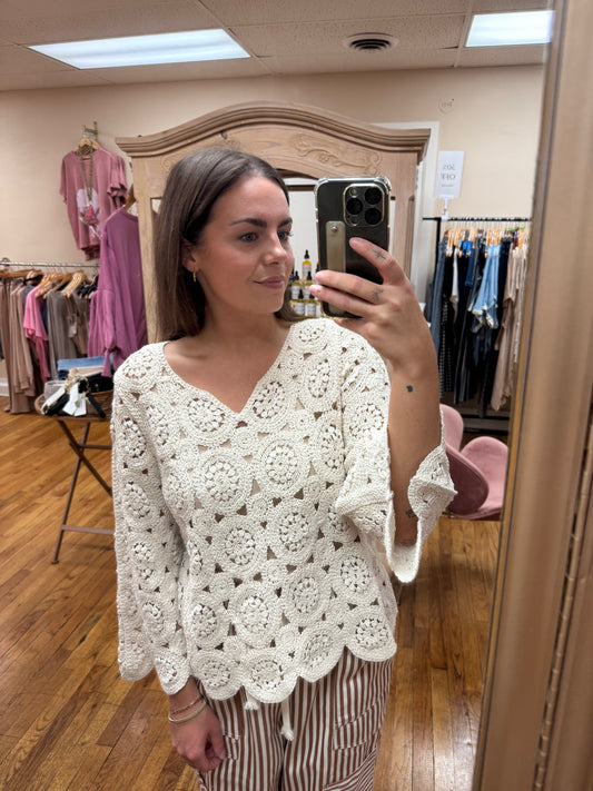 Laura Crochet Sweater