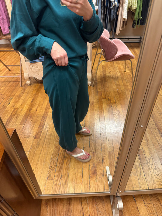 Deep Green Lounge Pants