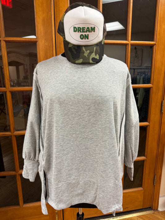 Oversized Crew Neck