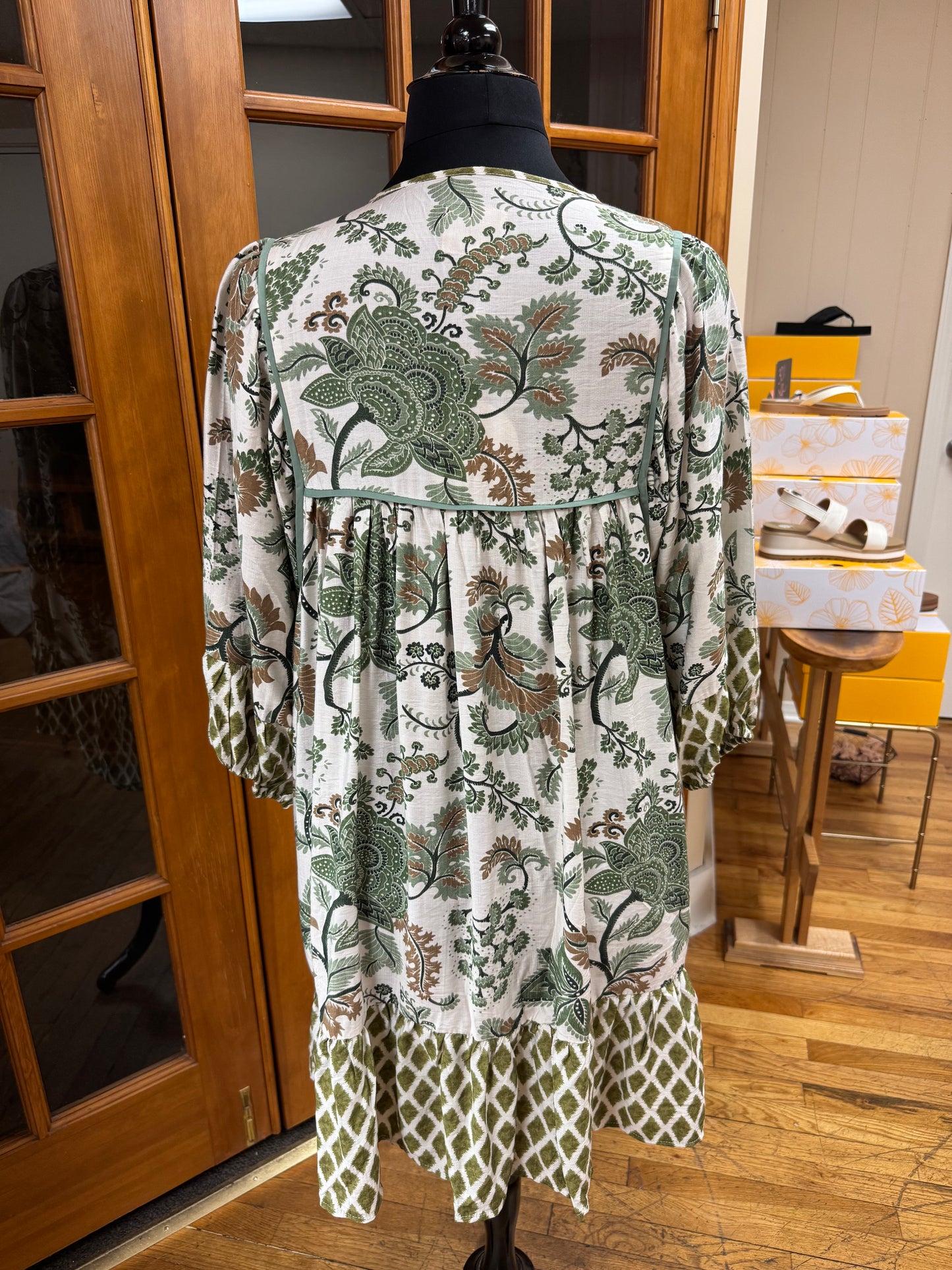 Angela Printed Dress