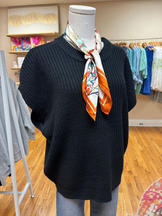 Classic Black Sweater Vest