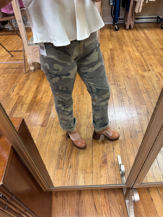 KUT Kelsey Camo Jeans