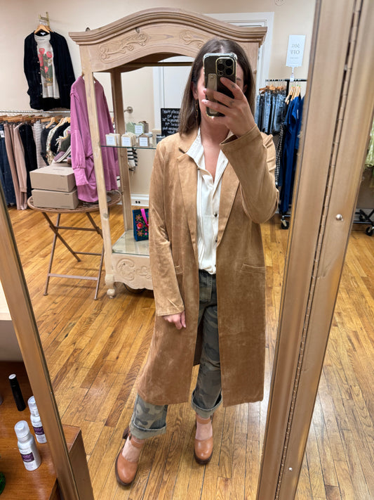 Camel Duster Jacket