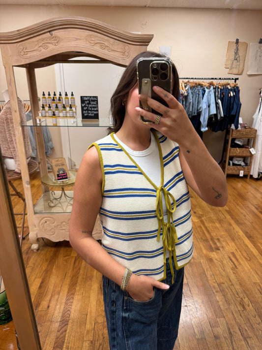 Annie Striped Vest