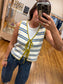 Annie Striped Vest