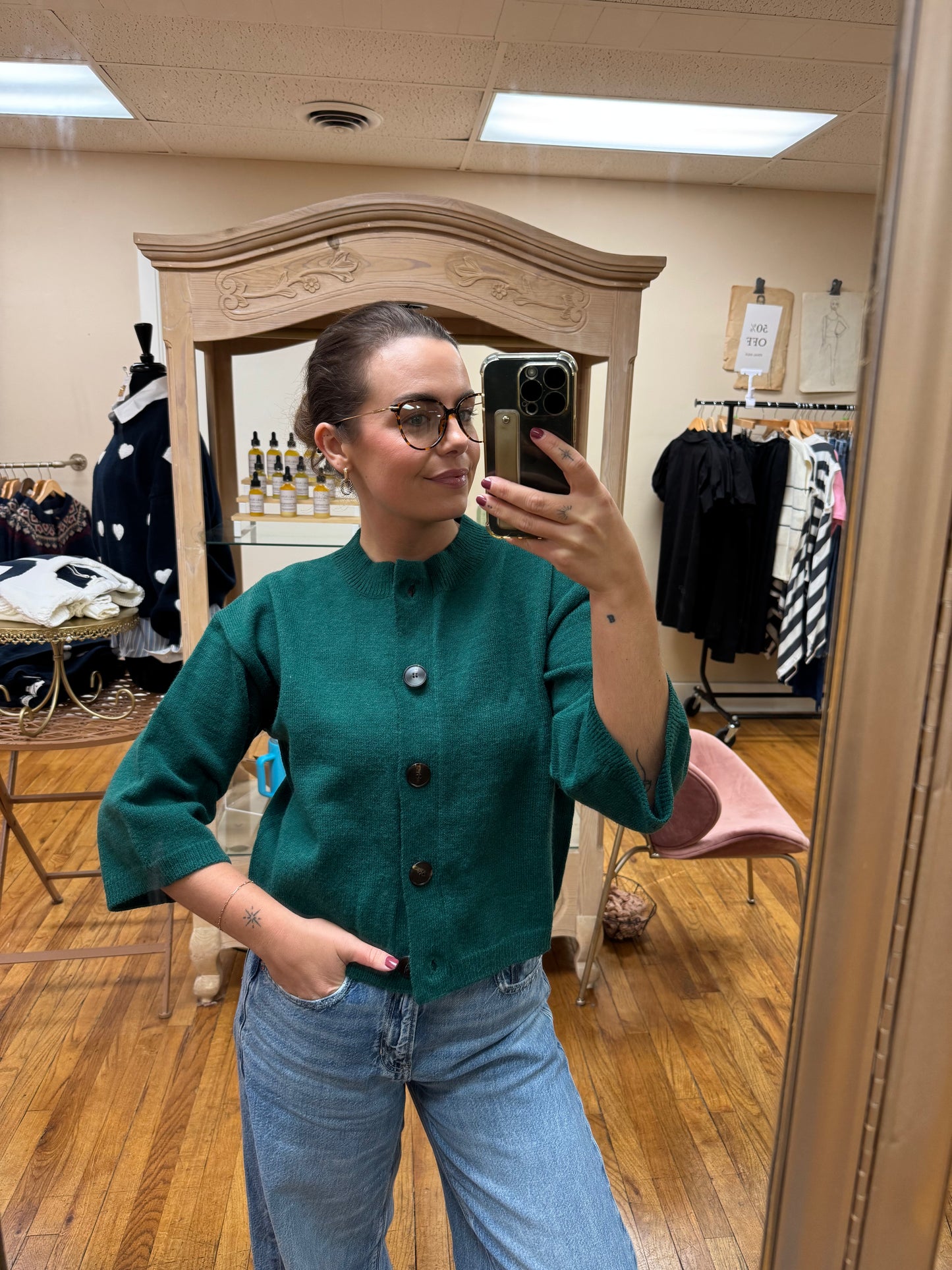 Half Sleeve Cardigan