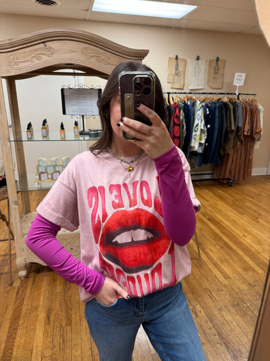 Love Is Louder Boyfriend Tee